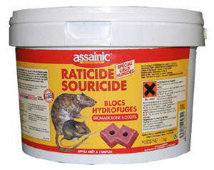 Bloc Raticide Souricide Stellinox 5Kg