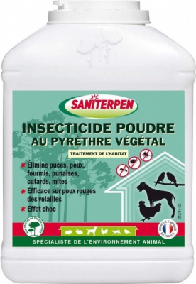 Insecticide poudre Saniterpen.