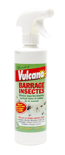 Barrage Insectes Vulcano Pulverisateur.