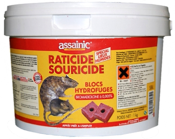 Blocs répulsifs anti rats & souris 240 g