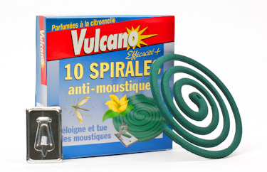 Spirales anti moustiques